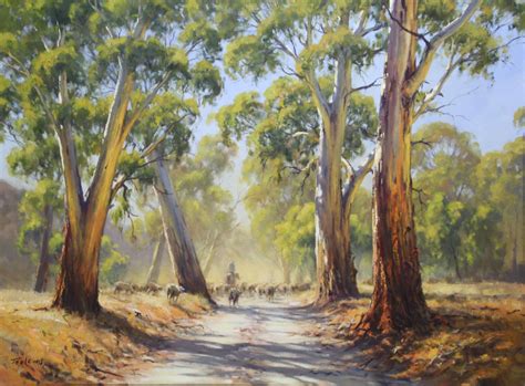 Australian Outback Paintings by Ted Lewis