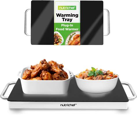 Amazon Nutrichef Stainless Warming Hot Plate Keep Food Warm W Portable Electric Food