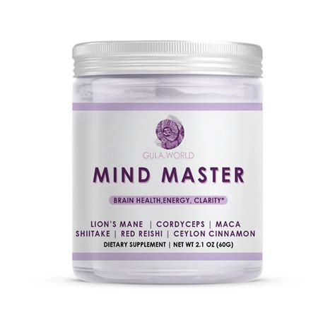 Mind Master - Mushroom Mix (30-Day Supply) – Gula World