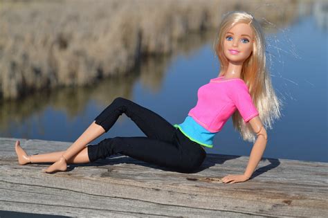 Barbie Doll Posing Blonde Toy Free Image From Needpix