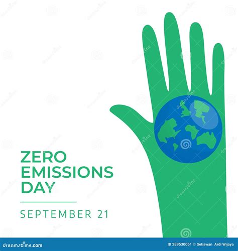 Vector Graphic Of Zero Emissions Day Good For Zero Emissions Day