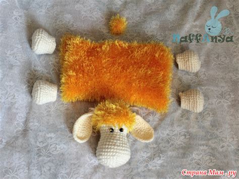 Барашка-подушка - Вяжем вместе он-лайн - Страна Мам