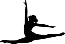 ballet dancer silhouette gratis stock bild public domain pictures