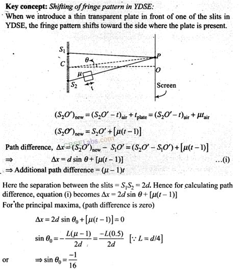 Ncert Exemplar Class 12 Physics Chapter 10 Wave Optics