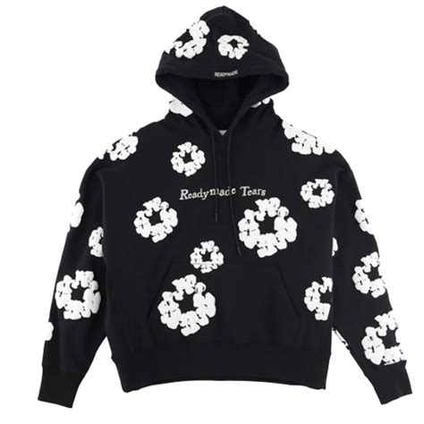 Readymade × Denim Tears Black Wreath Hoodie Whats On The Star