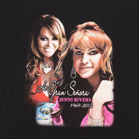 Jenni Rivera Descanse En Paz Rip Tshirt Size Xl 1969 Gem