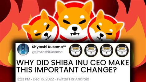 SHIBA INU COIN NEWS TODAY SHIBA INU COIN CEO HUGE UPDATE SHIB PRICE