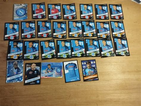 PANINI CALCIATORI 2022 23 2022 2023 Squadra Completa Figurine Napoli