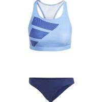 adidas BIG BARS BIKINI Női kétrészes fürdőruha világoskék SPORTISIMO HU