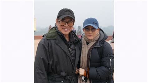 Action Star Jet Li Shares Rare Photo With Wife Nina Li Chi The Star