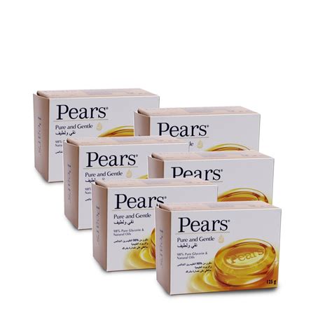 Pears Pure And Gentle Soap Glycerin And Oil 6 X 125g Online At Best Price