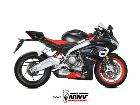 A 014 LDRX MIVV COMPLETE EXHAUST 1x1 DELTA RACE STAINLESS STEEL APRILIA