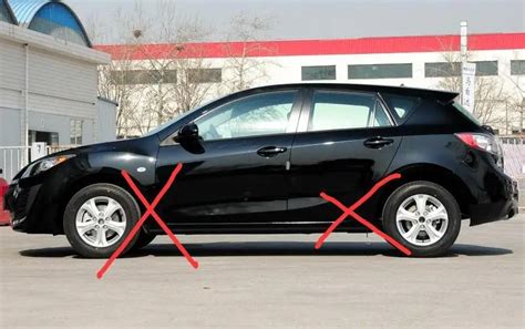 4 шт. литых автомобильных брызговик s для Mazda 3(BL)/Axela седан 2009 ...