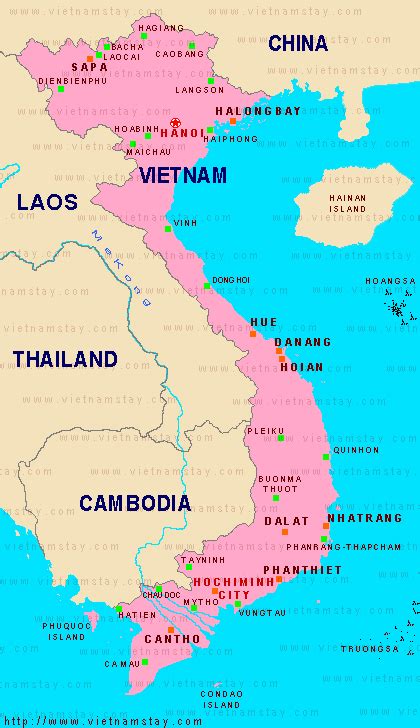 Vietnam Map