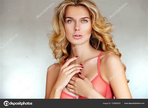 Woman In Sexy Pink Lingerie Stock Photo Irinanevaa Gmail 153983502