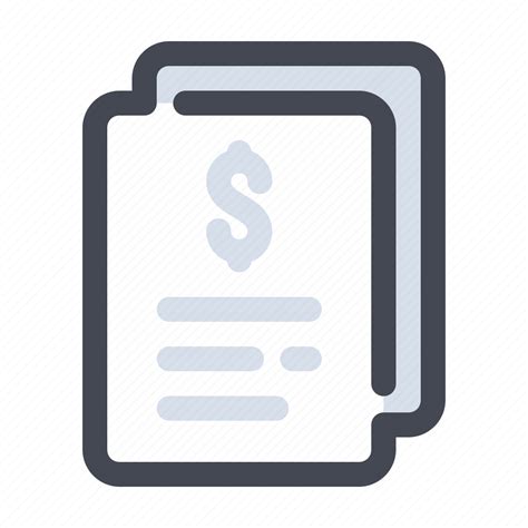 Business Document Financial Prospectus Report Icon Download On
