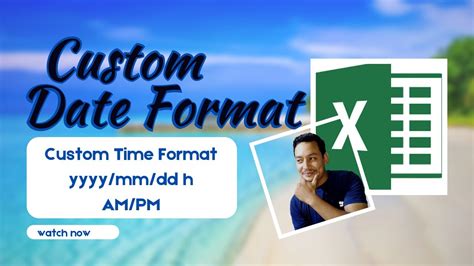 How To Create A Custom Date Format In Excel How To Date Format