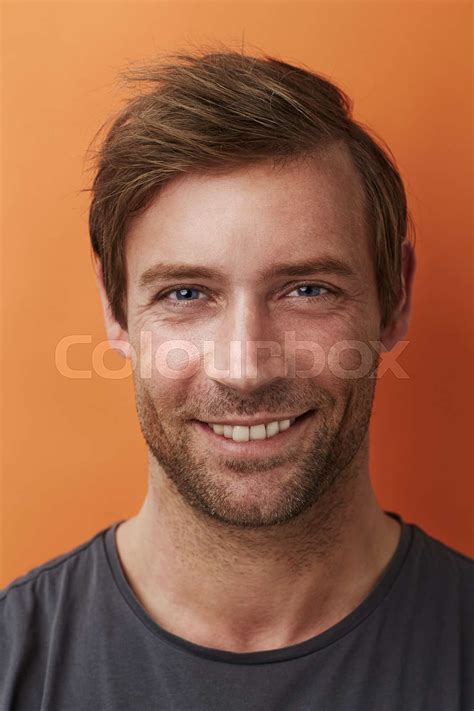 smiley guy stock image colourbox
