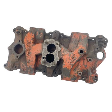 Gm 2 Barrel Intake Manifold 5 0l 5 7l 307 350 400 Sbc 3973467