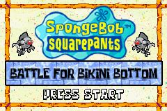 Spongebob Squarepants Battle For Bikini Bottom U Eurasia Rom