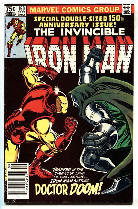 Iron Man 150 Comic Book Doctor Doom Cover 1981 Newsstand Variant