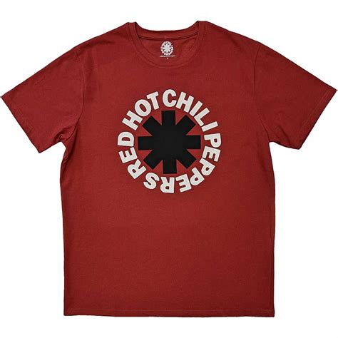 Red Hot Chili Peppers Tri Ko Classic Asterisk Red P Nsk Musicwear Tri Ka Mikiny