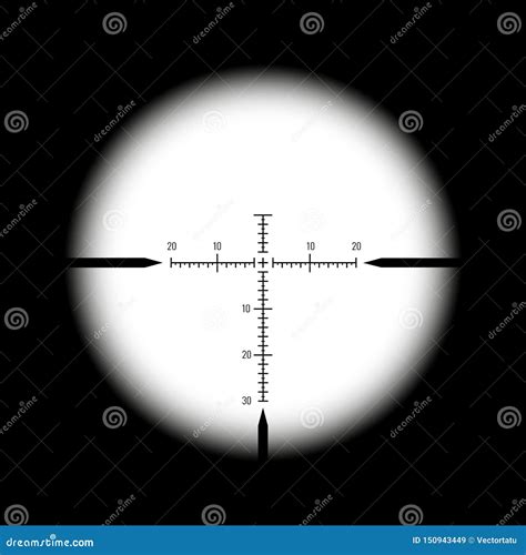 Rifle Optical Sight Stock Vector Illustration Of Focus 150943449