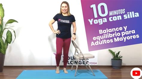 Yoga Con Silla Para Adultos Mayores Younger For Longer Yoga® Youtube