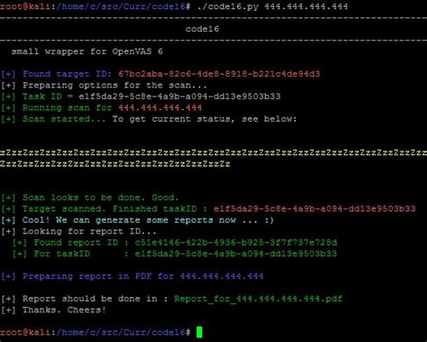 Code Automated Scans With Openvas And Kali Part