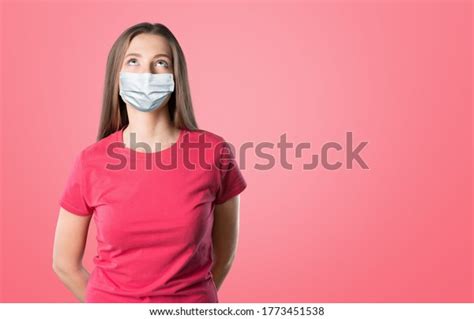 Happy Brunette Girl Wears White Medical Stock Photo 1773451538 Shutterstock