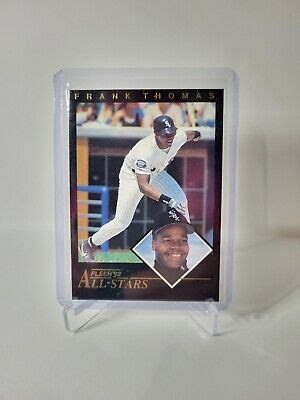 Fleer All Stars Insert Frank Thomas Chicago White Sox Hof Ebay