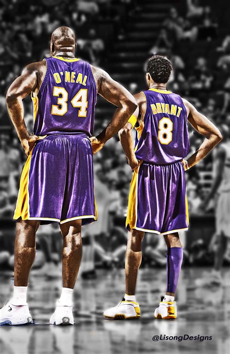 Shaq and Kobe by lisong24kobe on DeviantArt