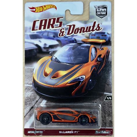 Hot Wheels Premium McLaren P Car Culture Cars Donuts Shopee Malaysia