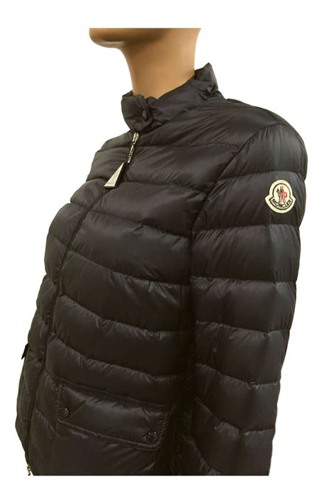 Black Moncler Lans Down Jacket Online Sale