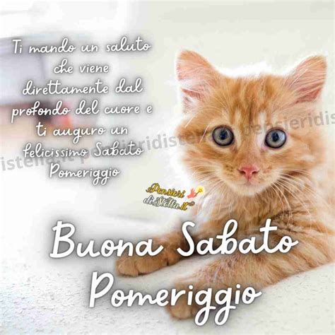 Buon Sabato Pomeriggio Immagini Nuove