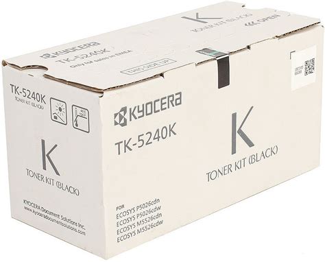 Купить TK-5240K (1T02R70NL0) оригинальный картридж Kyocera для принтера ...