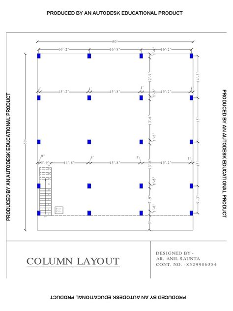 column layout produced   autodesk educational product