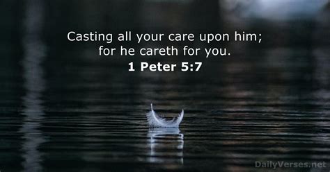 The [REAL] Meaning Of Peter 5:7 KJV NIV Casting All Your, 11/23/2022