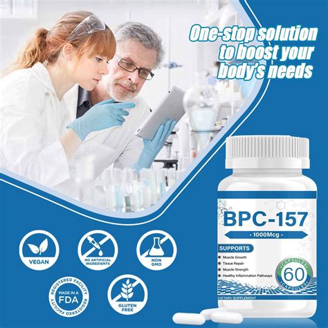BPC 157 Peptide 1000Mcg - 60 Capsules | Buy Now with Express