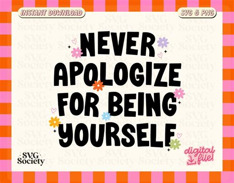apologize    svg png groovy positive quote