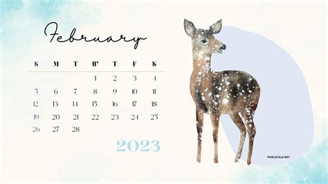 February 2023 Calendar Wallpapers Top Free February 2023 Calendar