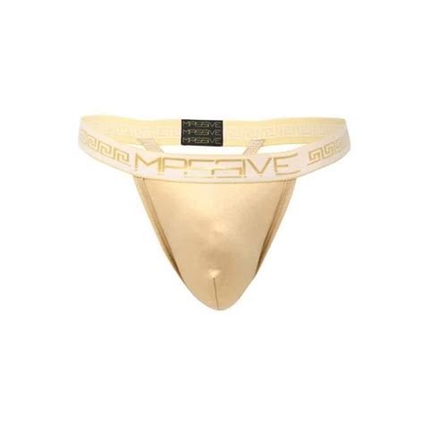 Andrew Christian Sous V Tement Hommes Strings Homme Massive Nude Y Back Thong Jaune