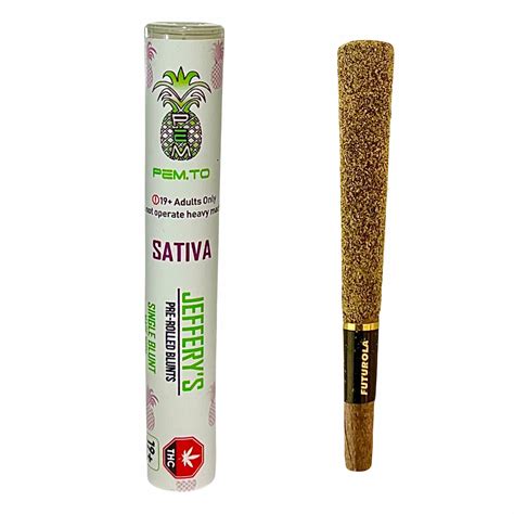 JEFFRYS PRE ROLLED BLUNT SATIVA Canna Craft Collective