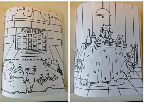 Melissa S Mochas Mysteries And Meows Lazy Ass Cats Coloring Book Blog