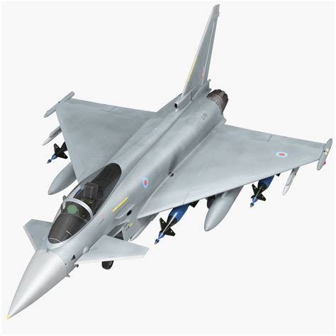 3d model fighter eurofighter typhoon