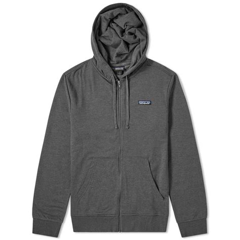 Patagonia P 6 Label Lightweight Zip Hoody Forge Grey End