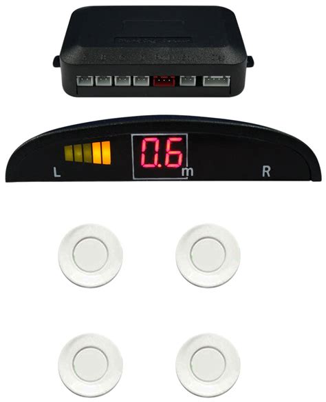 Speedwav 27910 Reverse Car Parking Sensor LED Display White Amazon