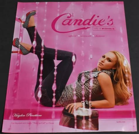 PRINT AD Sexy Heels Long Legs Fashion Lady Blonde Hayden Panettiere Kohls A