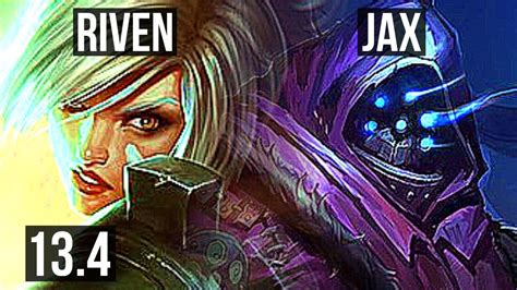 Riven Vs Jax Top Rank Riven M Mastery Legendary Kr