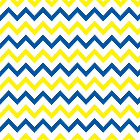 Papel De Parede Chevron Amarelo E Azul Marinho